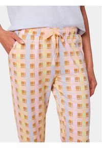 Triumph Spodnie piżamowe Mix & Match 10215196 Kolorowy Regular Fit. Materiał: bawełna. Wzór: kolorowy
