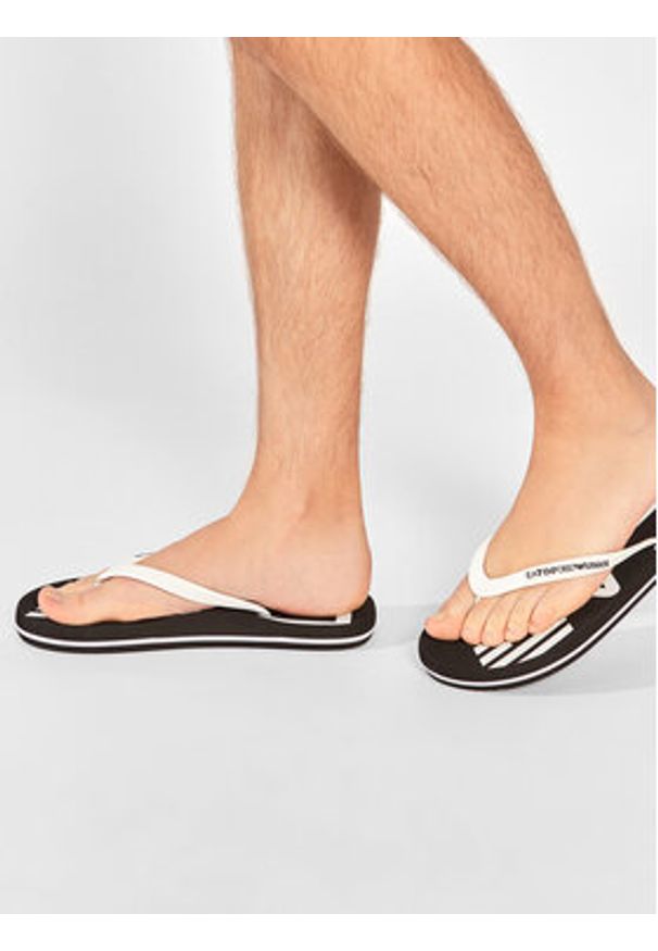 EA7 Emporio Armani Japonki XCQ004 XK196 A120 Biały. Kolor: biały. Materiał: syntetyk