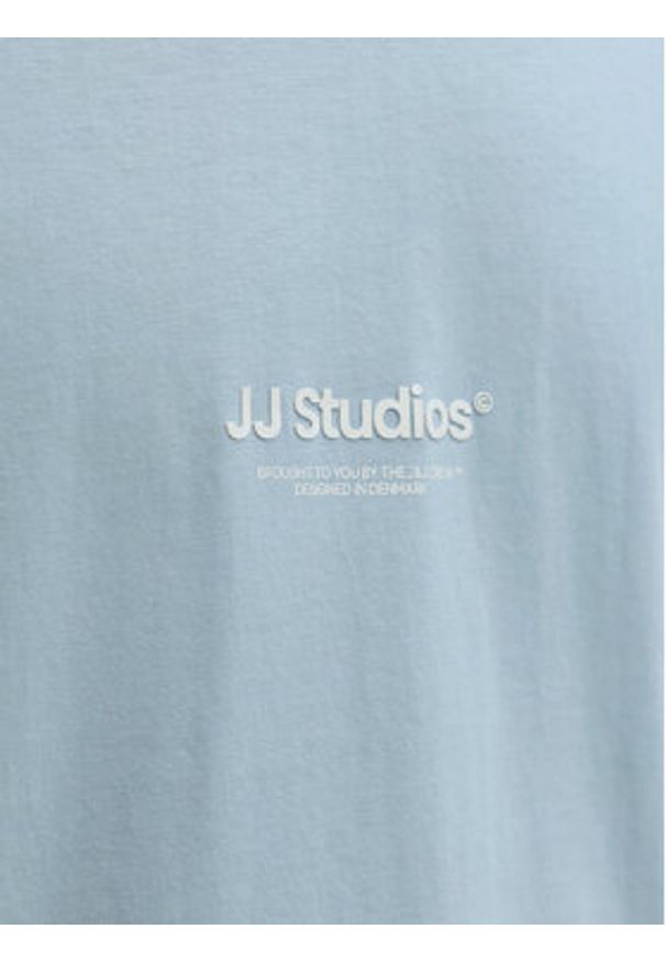Jack & Jones T-Shirt Soho 12297678 Niebieski Regular Fit. Kolor: niebieski. Materiał: bawełna