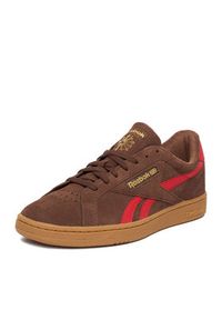 Reebok Sneakersy EO-CLUB C GROUNDS UK 100228143 Brązowy. Kolor: brązowy. Materiał: zamsz, skóra. Model: Reebok Club