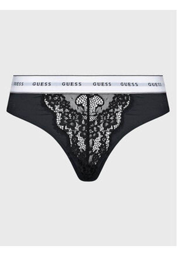 Guess Stringi Belle O2BE00 KBBT0 Czarny. Kolor: czarny. Materiał: syntetyk