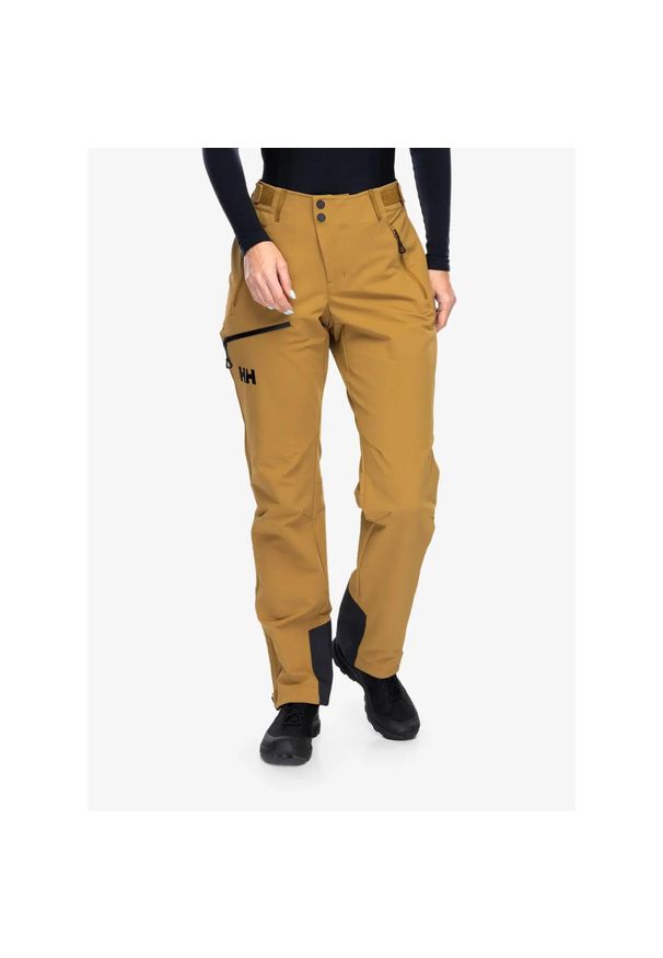 Spodnie trekkingowe damskie Helly Hansen Odin Munnin 2.0 Pant. Kolor: brązowy. Sezon: lato. Sport: turystyka piesza