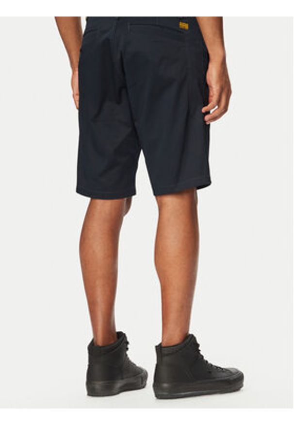 G-Star RAW - G-Star Raw Szorty materiałowe Bronson 3.0 D26337-5126 Granatowy Regular Fit. Kolor: niebieski. Materiał: bawełna