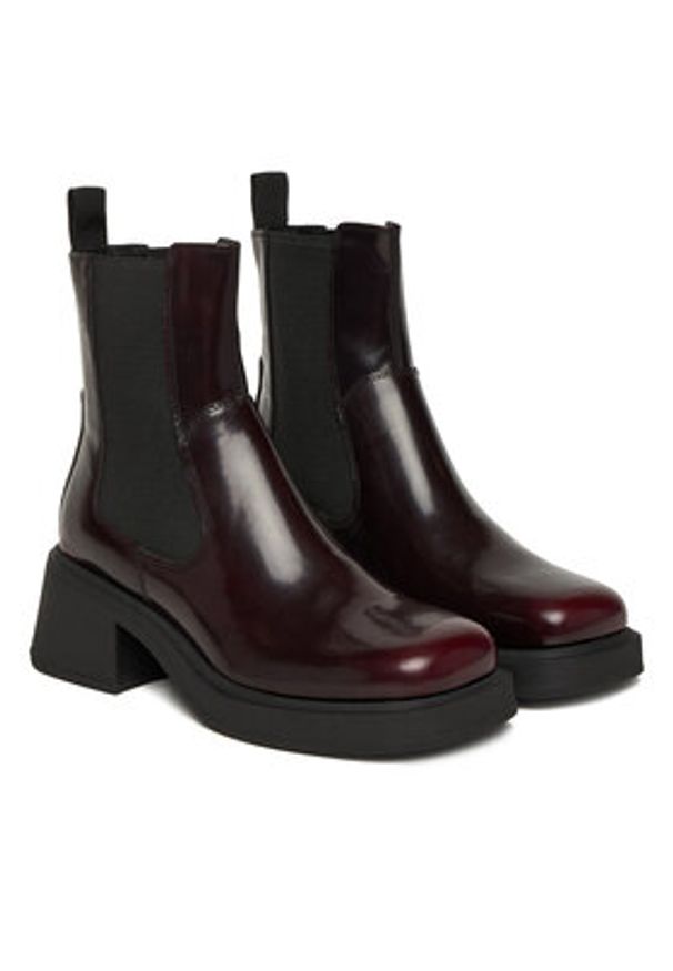 Vagabond Shoemakers Sztyblety Dorah 5642-004-54 Bordowy. Kolor: czerwony. Materiał: skóra