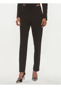 Pinko Spodnie materiałowe Bello 100155 A1RU Czarny Regular Fit. Kolor: czarny. Materiał: wiskoza