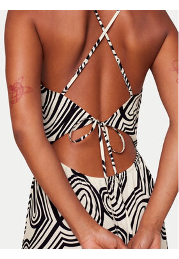 Triumph Sukienka letnia Beach MyWear 10217798 Écru Regular Fit. Materiał: lyocell. Sezon: lato