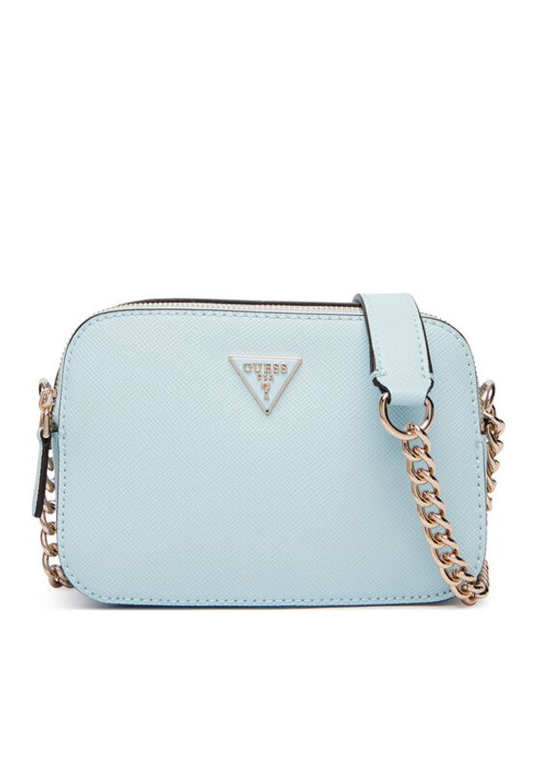 Guess Torebka Noelle II HWZG96 72140 Niebieski jasny. Kolor: niebieski. Materiał: skórzane
