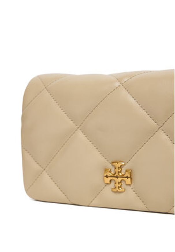 Tory Burch Torebka 158624 Beżowy. Kolor: beżowy. Materiał: skórzane