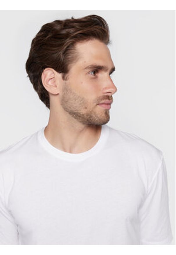 Sisley T-Shirt 3I1XS101J Biały Regular Fit. Kolor: biały. Materiał: bawełna