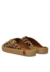 Bohonomad Klapki Casablanca CAS.12-LEO Brązowy. Kolor: brązowy. Materiał: skóra #5