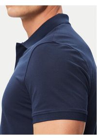 TOMMY HILFIGER - Tommy Hilfiger Polo Performance MW0MW37309 Granatowy Regular Fit. Typ kołnierza: polo. Kolor: niebieski. Materiał: bawełna #3