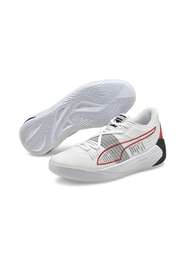 Buty koszykarskie męskie Puma Fusion Nitro. Kolor: wielokolorowy. Materiał: materiał, syntetyk. Szerokość cholewki: normalna. Sport: koszykówka