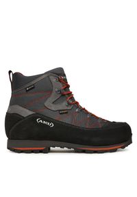 Trekkingi Aku. Kolor: szary. Technologia: Gore-Tex. Sport: turystyka piesza