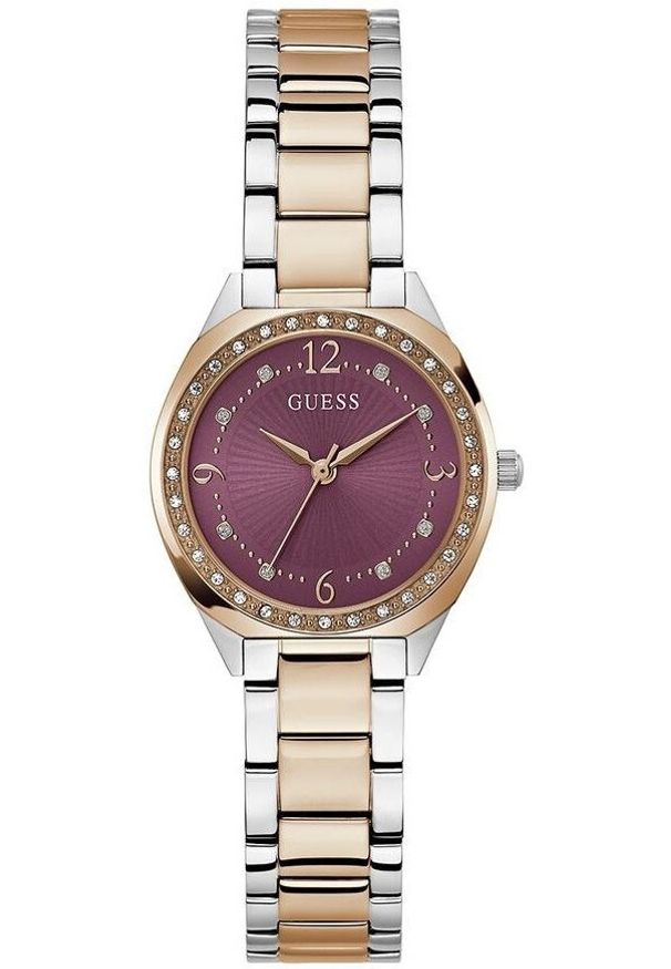 Zegarek damski Guess GW0767L5 CYRKONIE srebrny. Kolor: srebrny