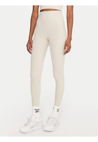 Reebok Legginsy Reebok X Ewa Chodakowska RK25313CCW Beżowy Slim Fit. Kolor: beżowy. Materiał: syntetyk