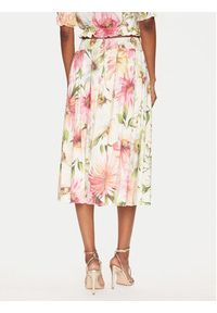 Guess Spódnica plisowana W5GD64 WH4S2 Kolorowy Regular Fit. Materiał: wiskoza. Wzór: kolorowy #5