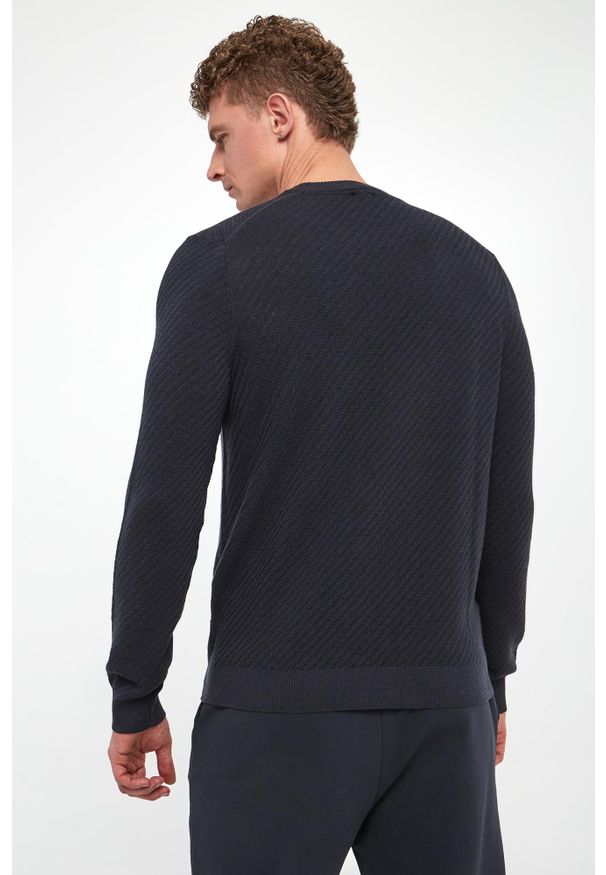 Sweter męski z wełny dziewiczej Donteo JOOP!. Materiał: wełna