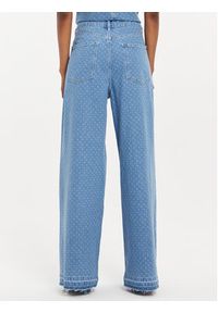 Custommade Jeansy Oteca Dots 999449608 Niebieski Wide Leg. Kolor: niebieski #5