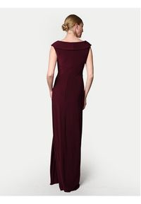 Lauren Ralph Lauren - LAUREN RALPH LAUREN Sukienka wieczorowa 253863940018 Bordowy Slim Fit. Kolor: czerwony. Materiał: syntetyk. Styl: wizytowy #7