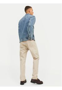 Jack & Jones - Jack&Jones Jeansy Chris 12246401 Beżowy Relaxed Fit. Kolor: beżowy #5