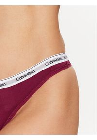 Calvin Klein Underwear Komplet 3 par stringów 000QD5209E Kolorowy. Materiał: bawełna. Wzór: kolorowy