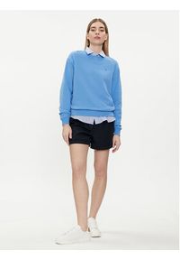 TOMMY HILFIGER - Tommy Hilfiger Bluza Flag WW0WW41246 Niebieski Regular Fit. Kolor: niebieski. Materiał: bawełna #4