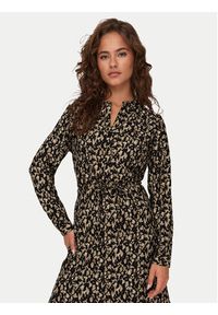 only - ONLY Sukienka codzienna Cory 15200543 Brązowy Regular Fit. Okazja: na co dzień. Kolor: brązowy. Materiał: syntetyk. Typ sukienki: proste. Styl: casual #7