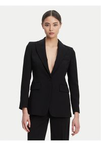 Marella Marynarka Kelly 2523046043 Czarny Regular Fit. Kolor: czarny. Materiał: syntetyk