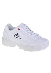 Buty sportowe Sneakersy damskie, Kappa Rave NC. Kolor: biały. Materiał: materiał, syntetyk. Sport: turystyka piesza #1