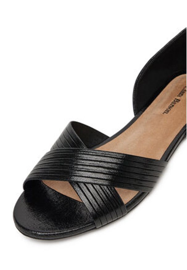 Clara Barson Sandały WS24038-03 Czarny. Kolor: czarny. Materiał: skóra