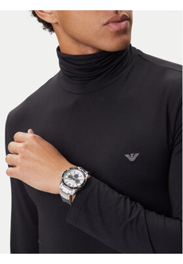 Armani Exchange Zegarek Spencer AX1969 Srebrny. Kolor: srebrny