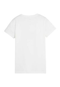 Puma - T-shirt Damski ESS+ Summer Daze. Kolor: biały