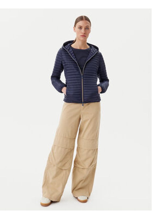 Save The Duck Kurtka przejściowa D33620W IRIS20 Granatowy Regular Fit. Kolor: niebieski. Materiał: syntetyk