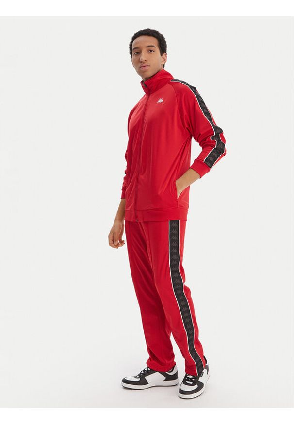 Kappa Dres 3500060 Czerwony Regular Fit. Kolor: czerwony. Materiał: syntetyk