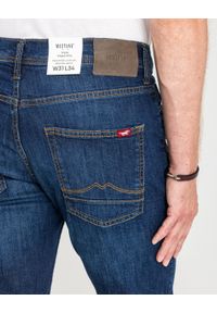 Męskie Spodnie jeansowe Mustang Style Vegas Slim Denim Blue 1018073 5000 882 #5