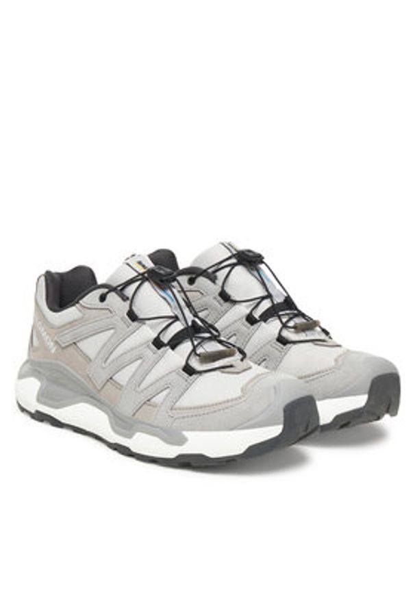 salomon - Salomon Sneakersy Xc Roam Leather L49122300 Szary. Kolor: szary. Materiał: skóra, zamsz