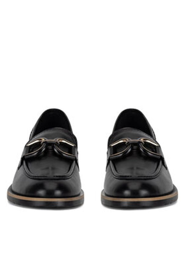 Sergio Bardi Loafersy WI23-D1069-02SB Czarny. Kolor: czarny. Materiał: skóra