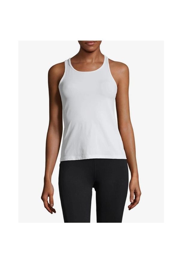 CASALL - Damska Koszulka Treningowa Casall Essential Racerback Szybkoschnąca. Kolor: biały. Sport: joga i pilates