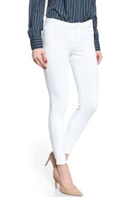 Wrangler - WRANGLER SKINNY DAMSKIE SPODNIE JEANSOWE WHITE W28MGO989 #10