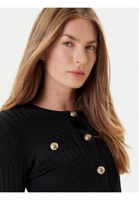 Guess Kardigan 5YGR32 5881Z Czarny Regular Fit. Kolor: czarny. Materiał: wiskoza #3