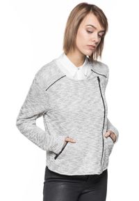 Tom Tailor - DAMSKI ŻAKIET TOM TAILOR FEMININE BOUCLE JACKET. Materiał: dzianina. Wzór: melanż #4