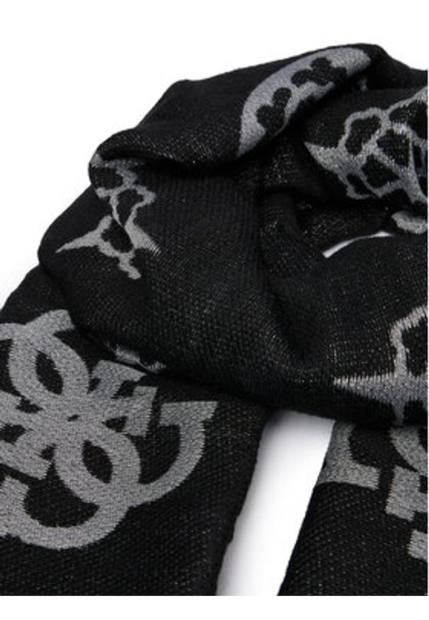 Guess Szalik AW5190 POL03 Czarny. Kolor: czarny. Materiał: materiał