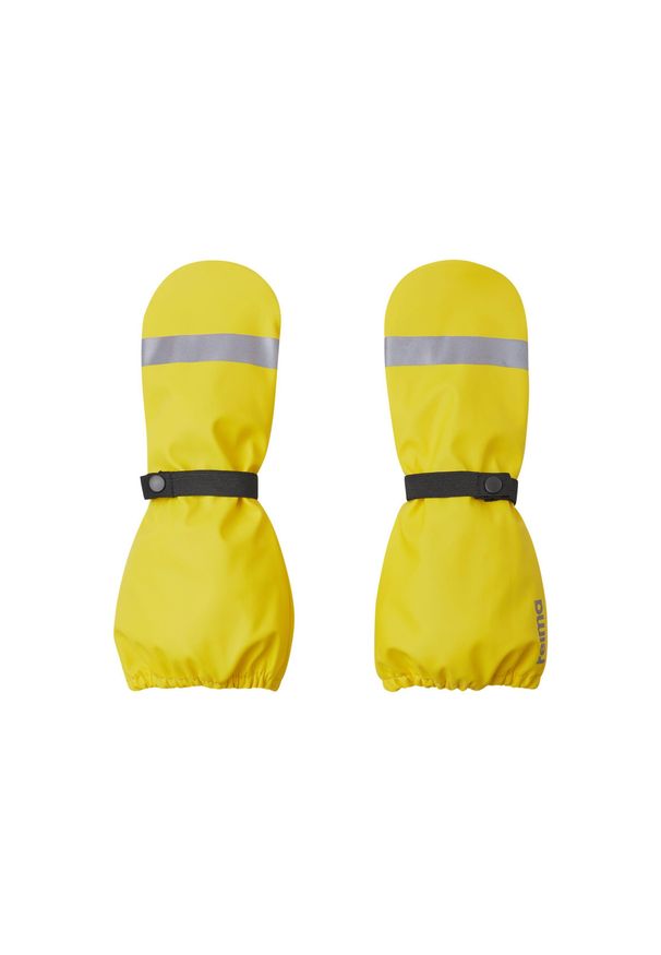 Mitenki dla dzieci Reima Kura. Kolor: żółty. Sport: turystyka piesza