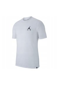 Koszulka Air Jordan Jumpman Dri-FIT Embroidered Tee. Kolor: biały. Technologia: Dri-Fit (Nike). Sport: koszykówka