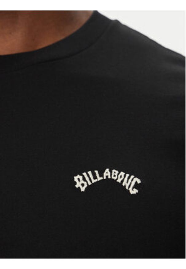 Billabong T-Shirt EBYKT00100 Czarny Regular Fit. Kolor: czarny. Materiał: bawełna
