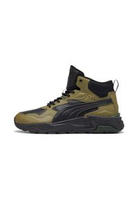 Buty Sportowe Męskie Puma Trinity Lite Mid 39530202. Kolor: zielony
