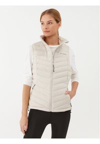 columbia - Columbia Bezrękawnik Westridge™ Down Vest 205127 Écru Regular Fit. Materiał: syntetyk. Długość rękawa: bez rękawów