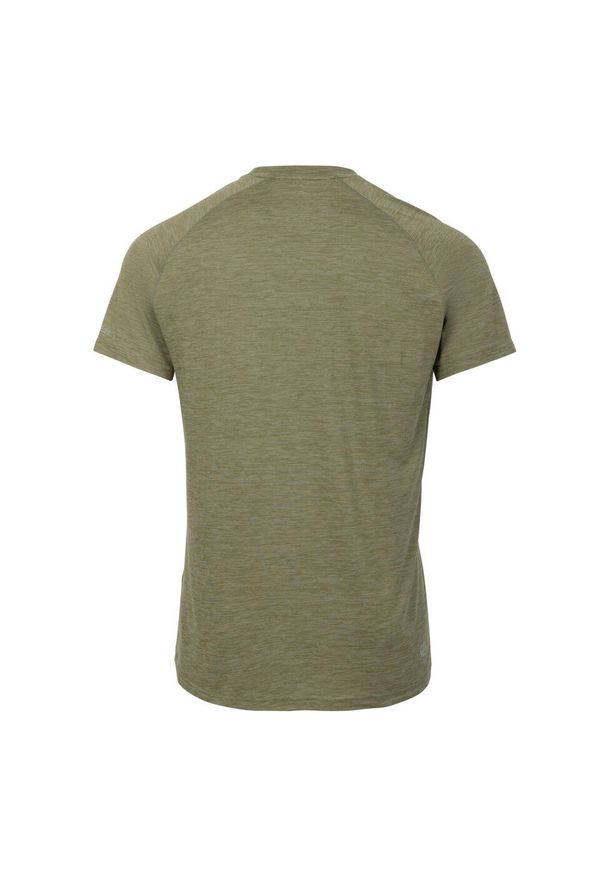 DARE 2B - T-shirt Męski Melanżowy Persist. Kolor: zielony. Wzór: melanż