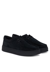 Clarks Półbuty Boxbee Walla 26328022 Czarny. Kolor: czarny. Materiał: skóra, zamsz #6