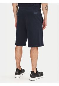 EA7 Emporio Armani Szorty sportowe 7M000153 AF10432 UB102 Granatowy Regular Fit. Kolor: niebieski. Materiał: bawełna. Styl: sportowy